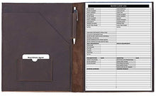 Load image into Gallery viewer, Real Estate Agent Supplies - Home Buyer Client Log to Include in Real Estate File Folders. Realtor Log to Track Buyer Needs, Home Showings & Activity. 50 Page Notepad. 8.5 X 11. Made in the USA.