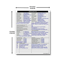 Load image into Gallery viewer, Real Estate Agent Supplies - Home Buyer Client Log to Include in Real Estate File Folders. Realtor Log to Track Buyer Needs, Home Showings & Activity. 50 Page Notepad. 8.5 X 11. Made in the USA.