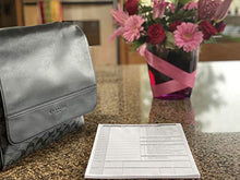 Load image into Gallery viewer, Real Estate Agent Supplies - Daily Planner Task List Notepad. Simple one page document with calendar, task lists, call and mileage log. Keep organized & focused on selling real estate. 8.5 X 11