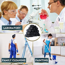 Load image into Gallery viewer, 300 Pack Disposable Boot Shoe Covers Non Slip Disposable Shoe Covers Large Foot Booties for Shoe Covers for Indoors Contractors Floor and Carpet Protectors Shoe Coverings, One Size Fits Most (Black)