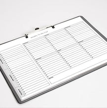Load image into Gallery viewer, Weekly TO DO List Notepad, 50 Page Task Planner Pad w/Daily Checklist, Priority ToDo Checkbox & Note Sections. Desk Notebook Pad to Organize Office. 11 X 8.5, A4 Sheets. Made in the USA.