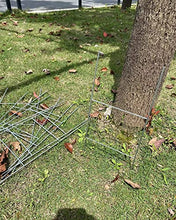 Load image into Gallery viewer, 5 Pack Yard Sign Stakes Metal,18'' x 7'' H Frames Yard Stakes for Signs silver