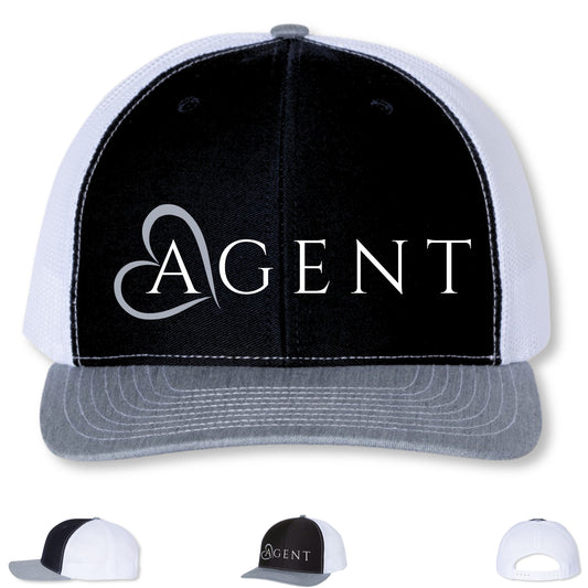 Realtor Hat – Real Estate Agent Snapback Cap with Adjustable Mesh Back – Trucker Baseball Hat for Everyday Marketing, Client Meetings, Showings & Open Houses – Great Realtor Gift